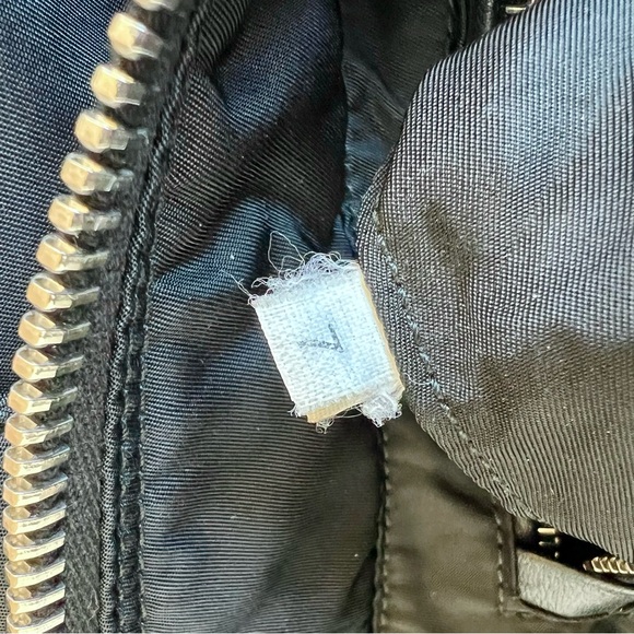 PRADA Tessuto Double Black Nylon
Leather Handbag - Picture 8 of 11